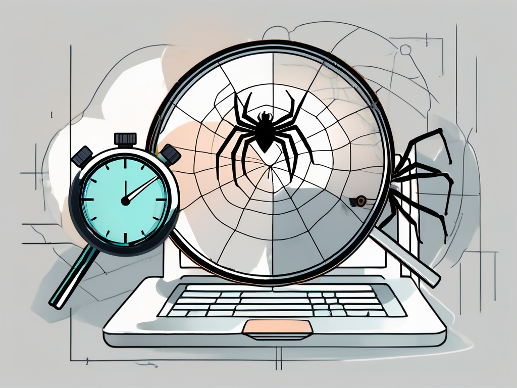 Technical SEO is like A computer connected to a stopwatch